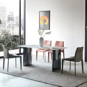 现代极简·岩板餐桌·CLJ-AS-CT01·餐桌椅